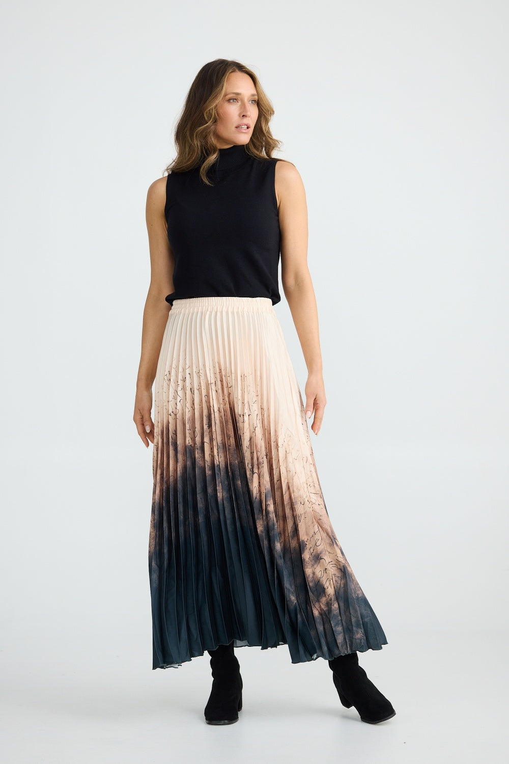 ALIAS PLEATED SKIRT