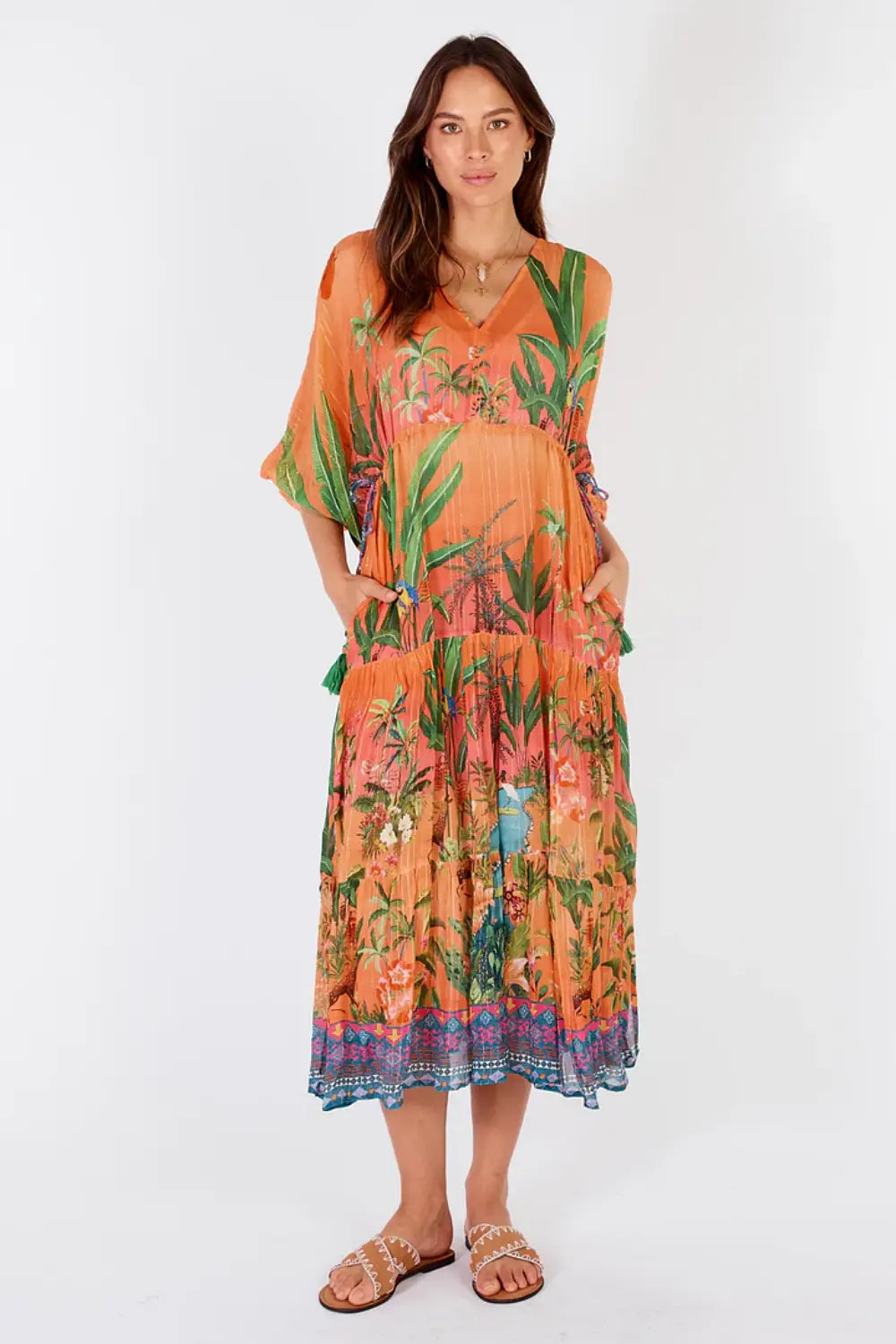 AMAZONIA MIDI DRESS