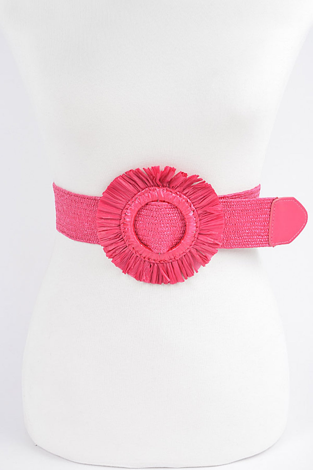 BIG ASS BUCKLE BELT FUCHSIA