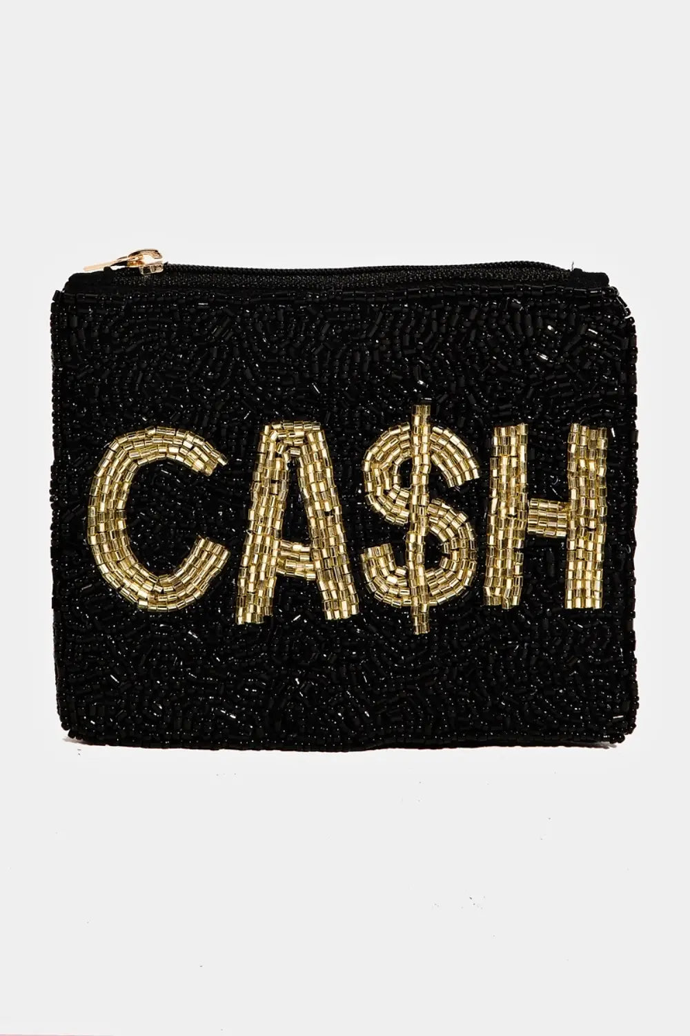 BEADED COIN PURSE CASH