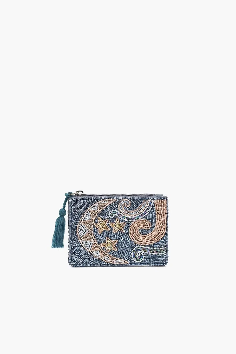 BEADED COIN PURSE CELESTIAL #2