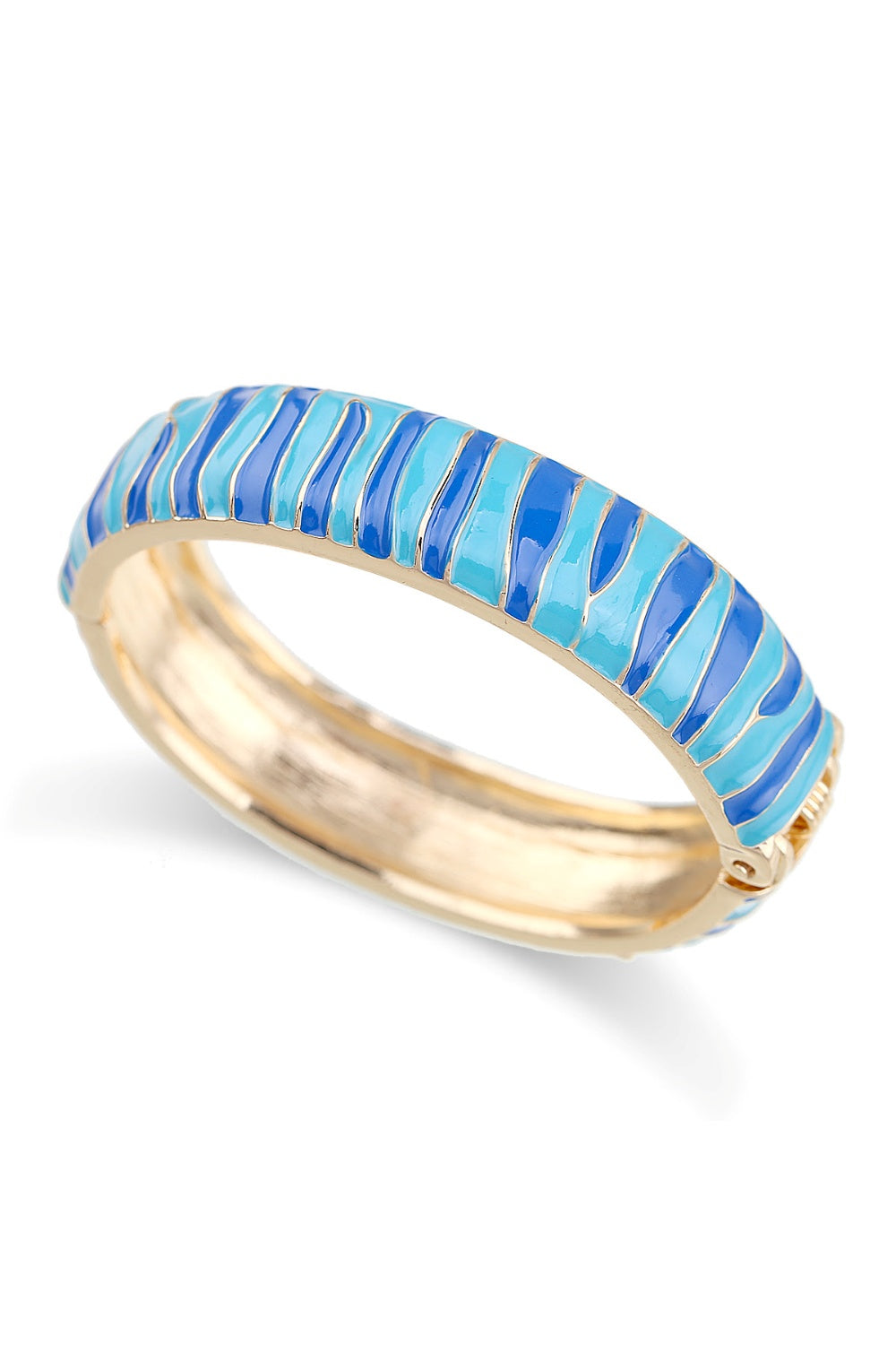 CHANGE YOUR STRIPES BANGLE BLUE