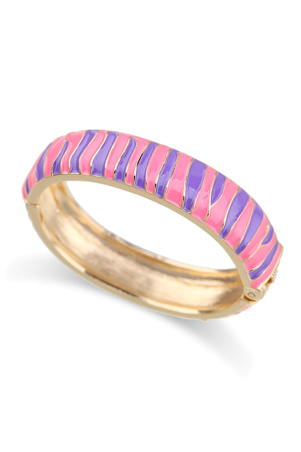 CHANGE YOUR STRIPES BANGLE PINK