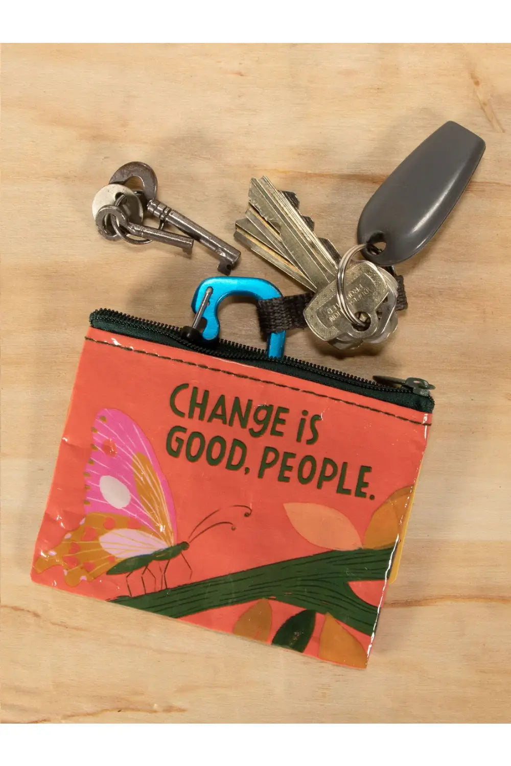 CHANGE IS GOOD PEOPLE COIN PURSE