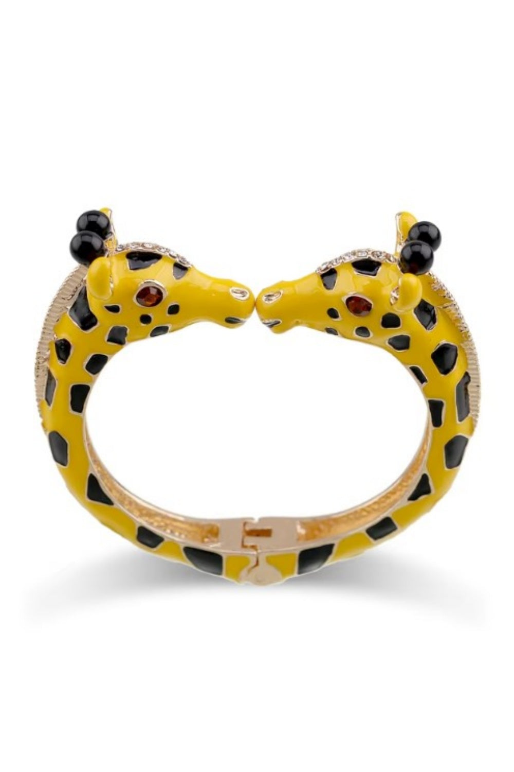 DOUBLE HEADER BANGLE YELLOW