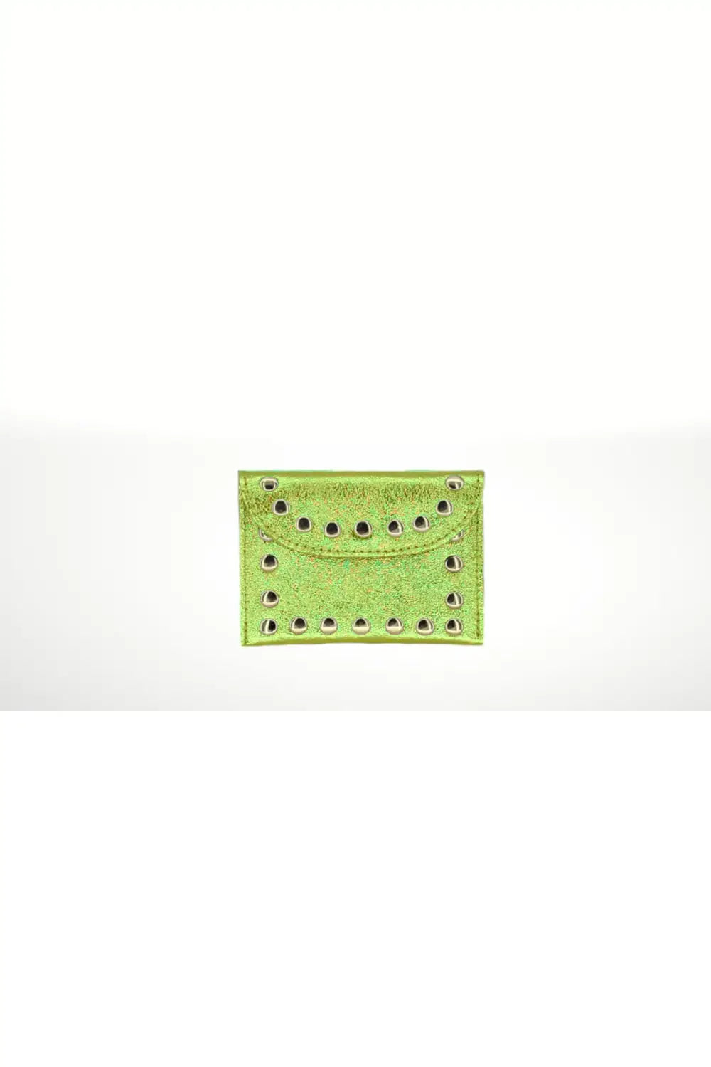 FIFI STUD COIN PURSE PISTACHIO