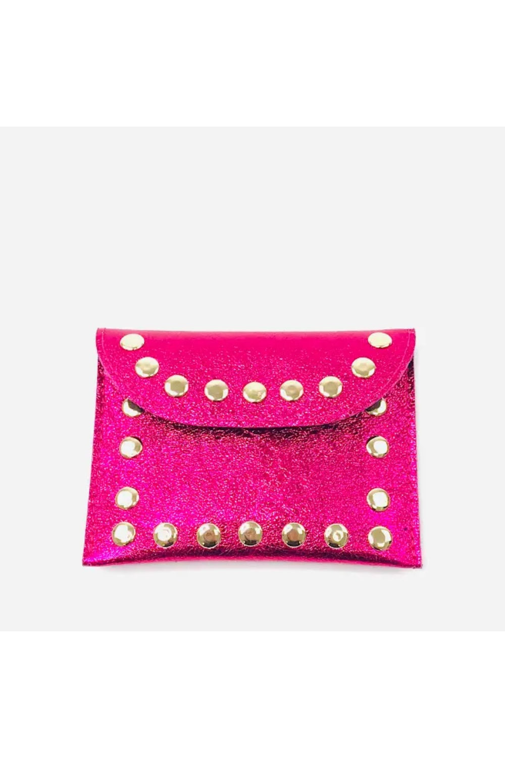 FIFI STUD COIN PURSE ROSSO IAMPONE