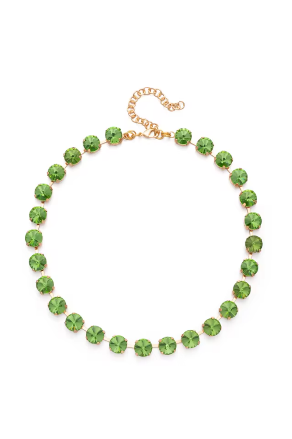 FIRST MONDAY IN MAY MINI NECKLACE LIME