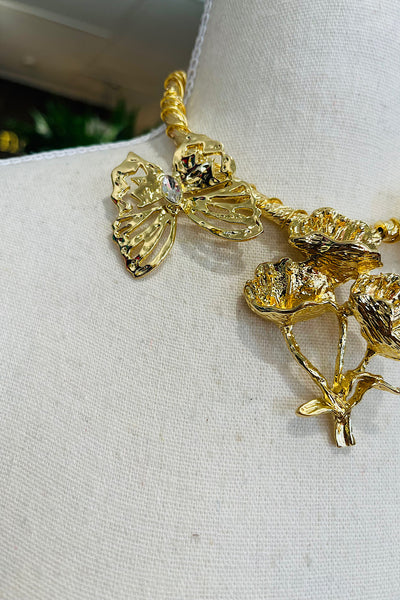 GARDEN PARTY NECKLACE GOLD