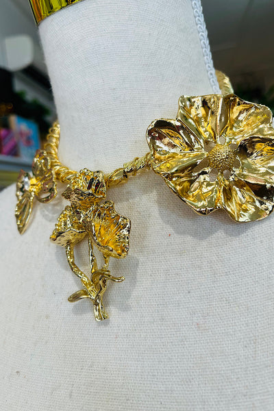 GARDEN PARTY NECKLACE GOLD