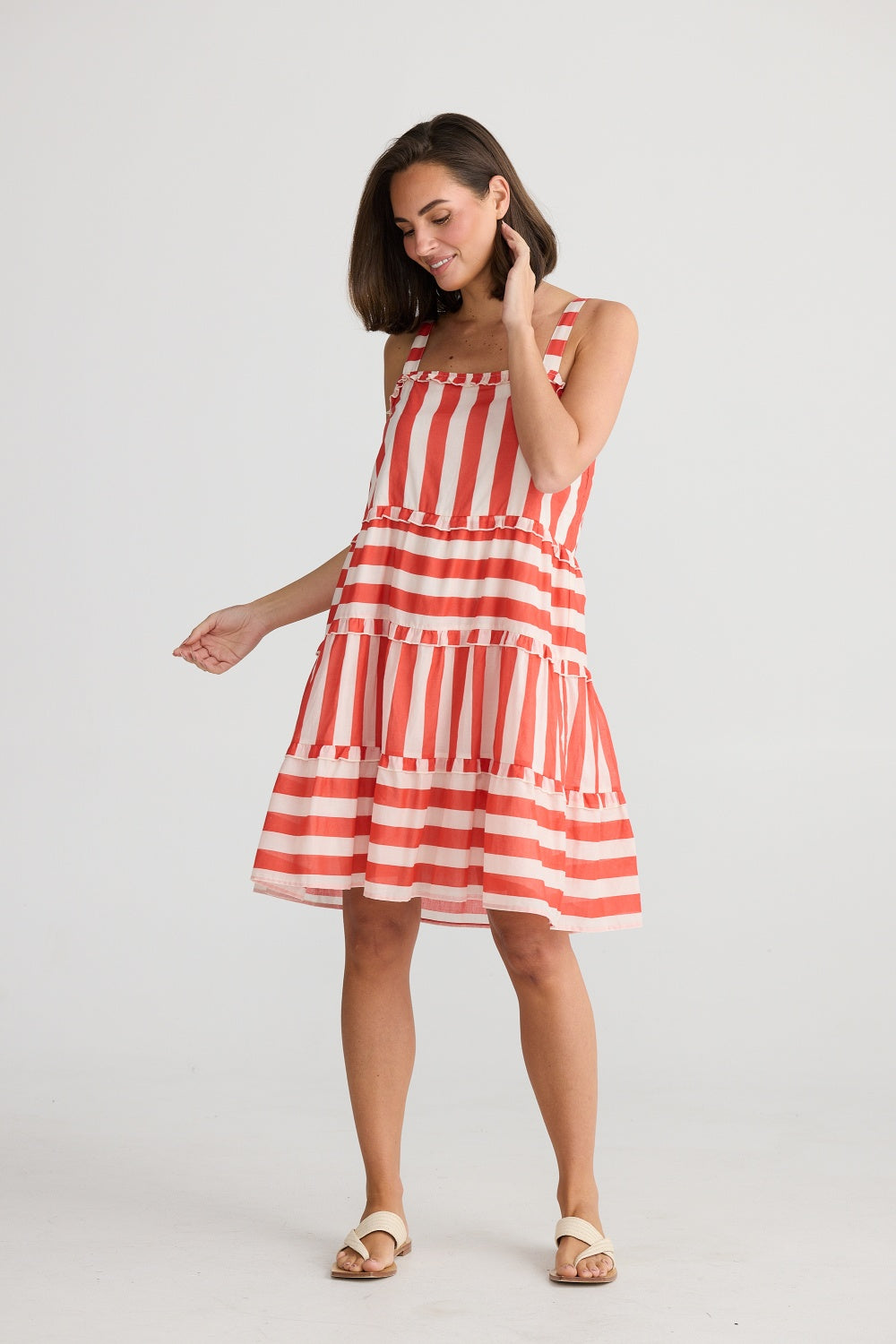 HAVANA MINI DRESS NOEL STRIPE