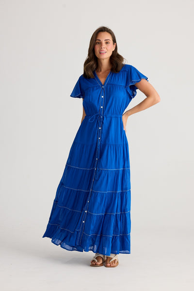 DELILAH MAXI DRESS SAPPHIRE