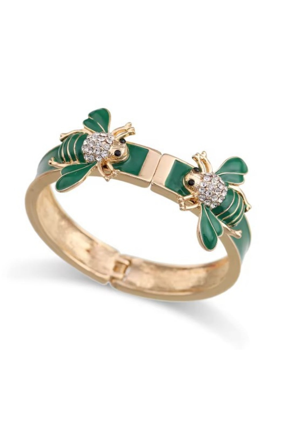 LE BEE BANGLE GREEN