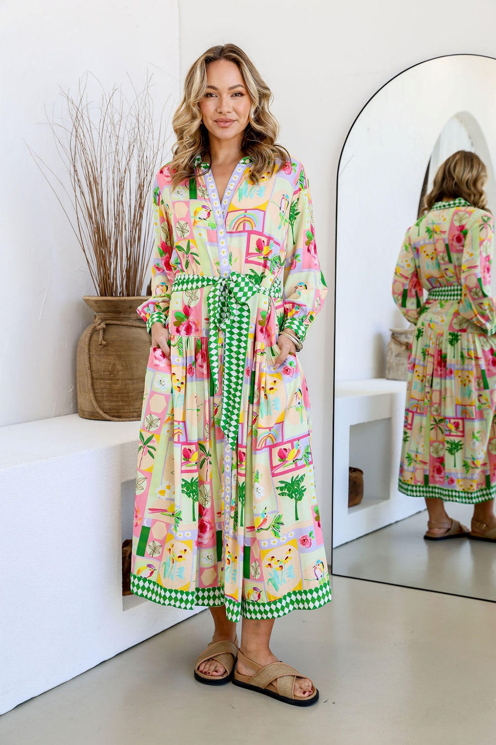 THE WILD GARDEN MAXI DRESS