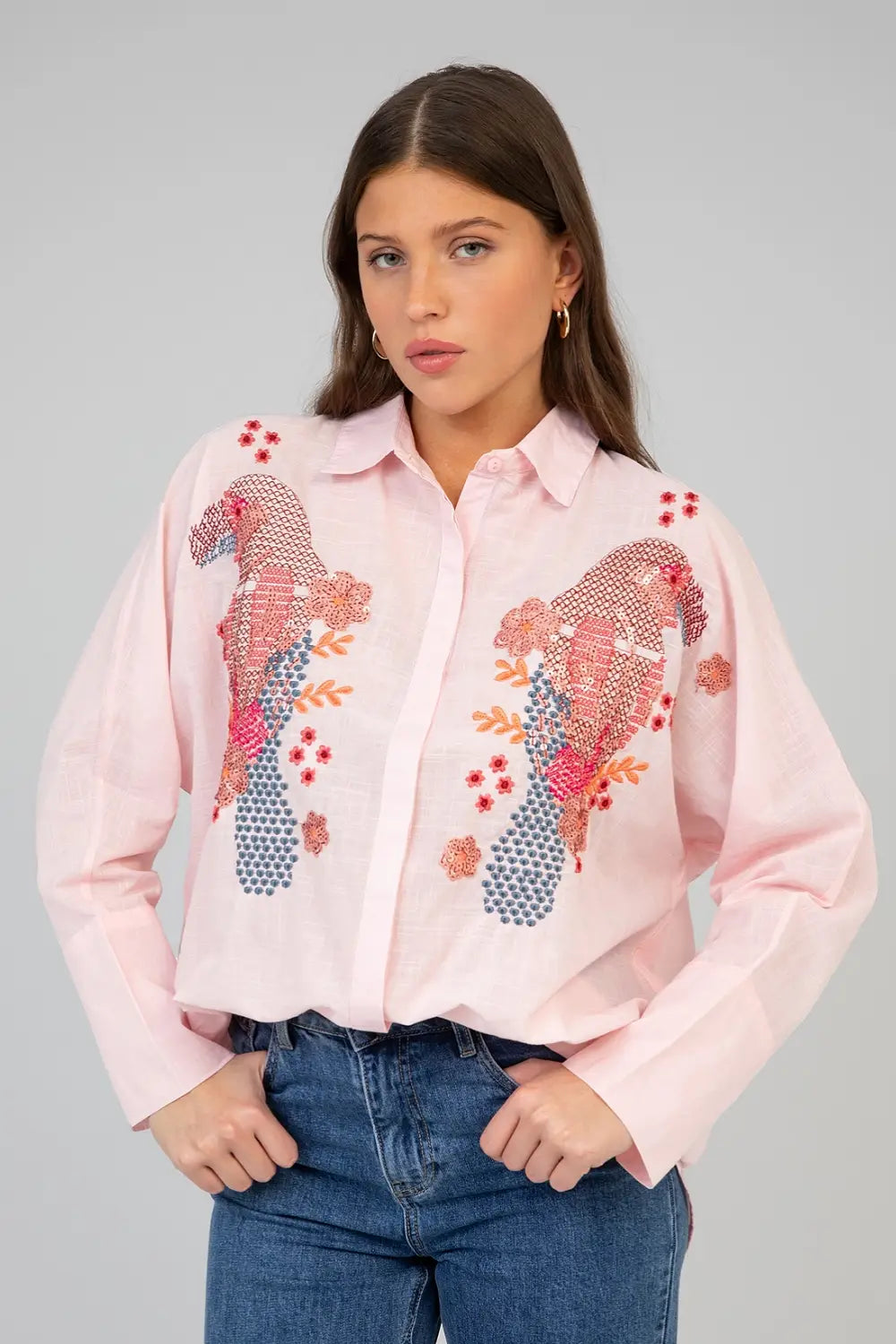 MACAW SHIRT PINK