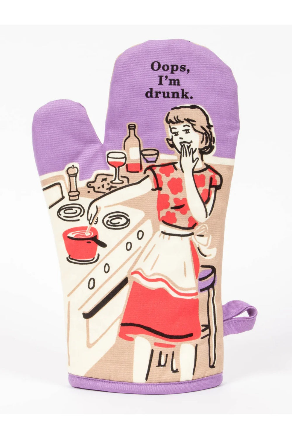 OOPS, I'M DRUNK OVEN MITT