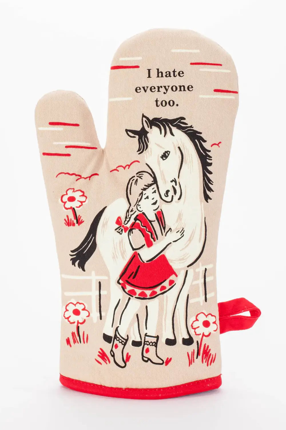 I HATE EVERYONE TOO OVEN MITT