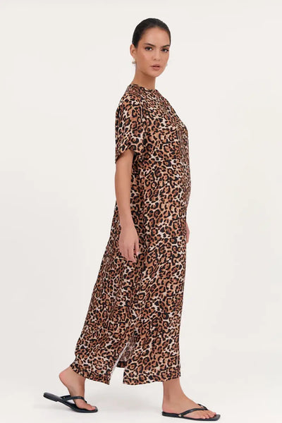 RYAN CUPRO MIDI DRESS