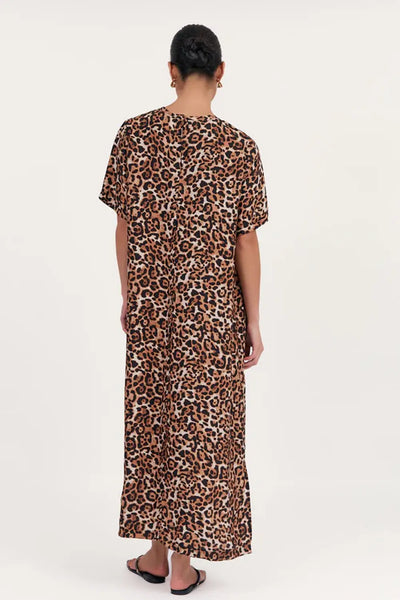 RYAN CUPRO MIDI DRESS