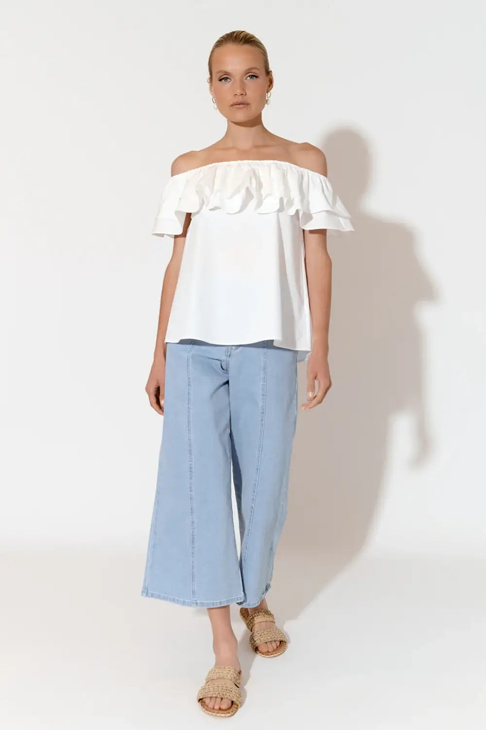 SERENA RUFFLE TOP