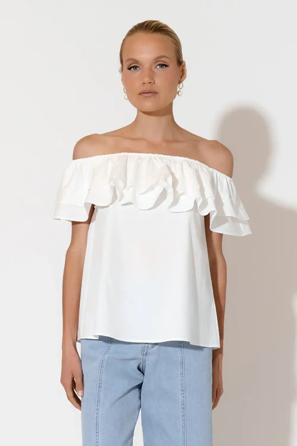 SERENA RUFFLE TOP