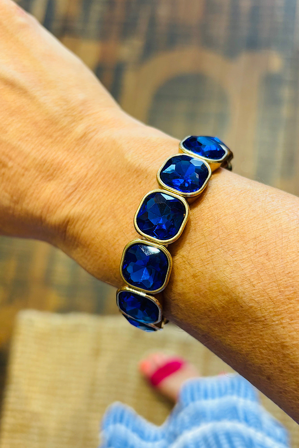 SHE BANGS BANGLE ROYAL BLUE