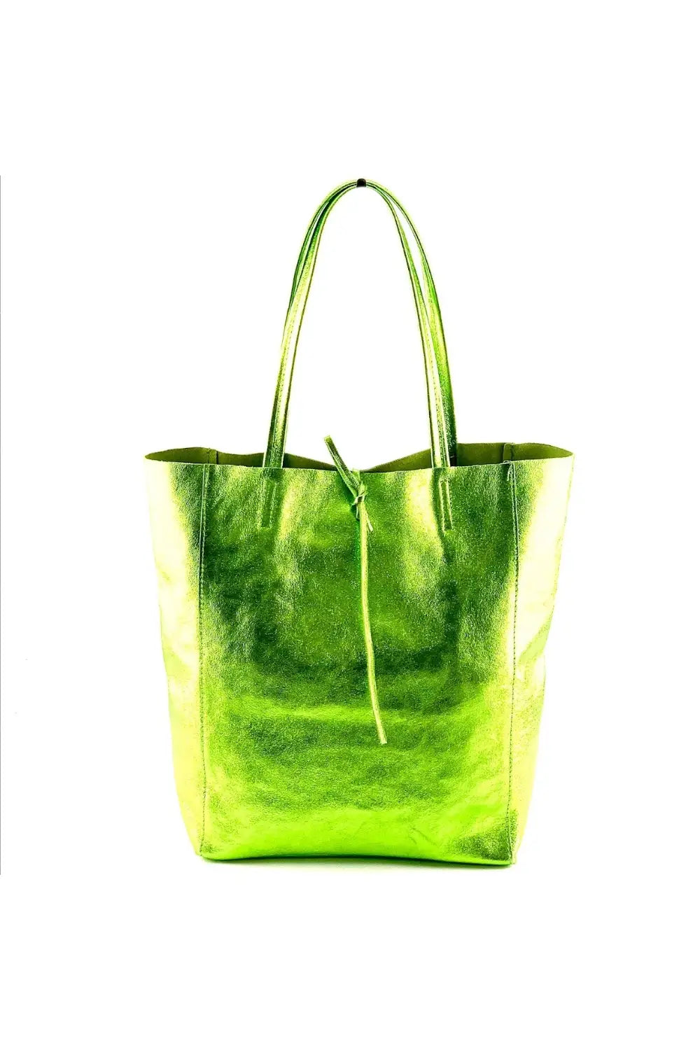 METALLIC SHOPPER VERDE MELA