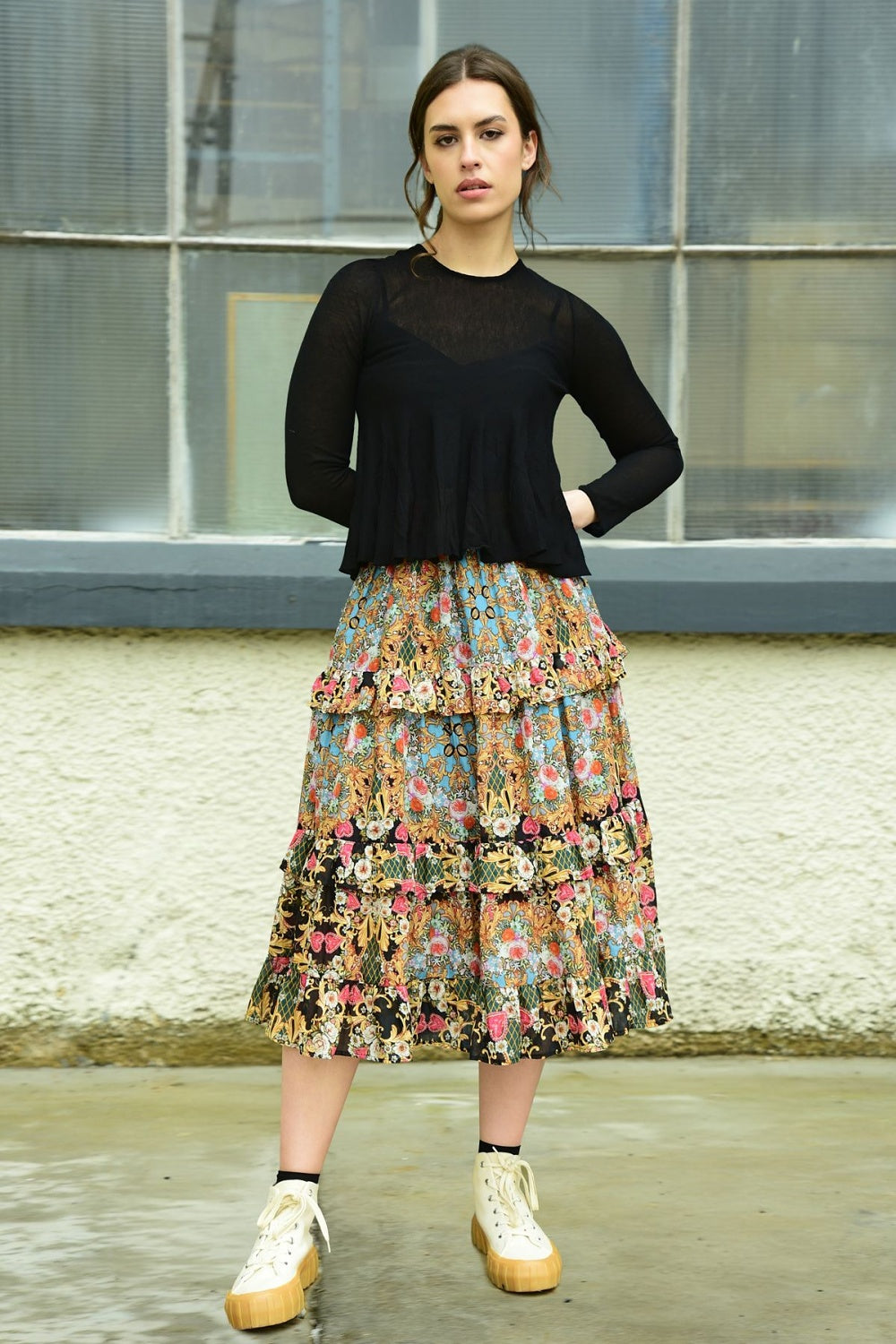 SKIRTY DANCING MIDI SKIRT