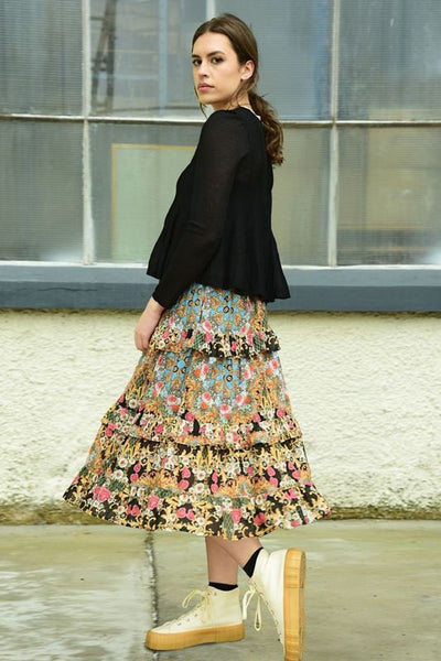 SKIRTY DANCING MIDI SKIRT