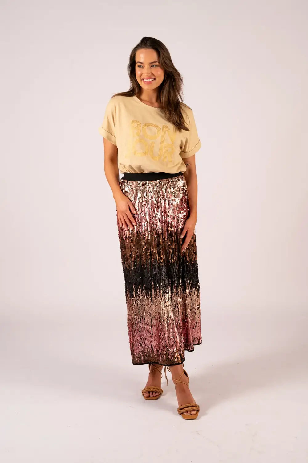 SKYLAR SEQUIN SKIRT