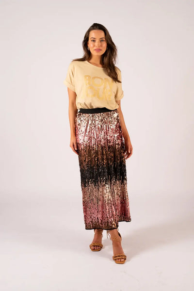 SKYLAR SEQUIN SKIRT