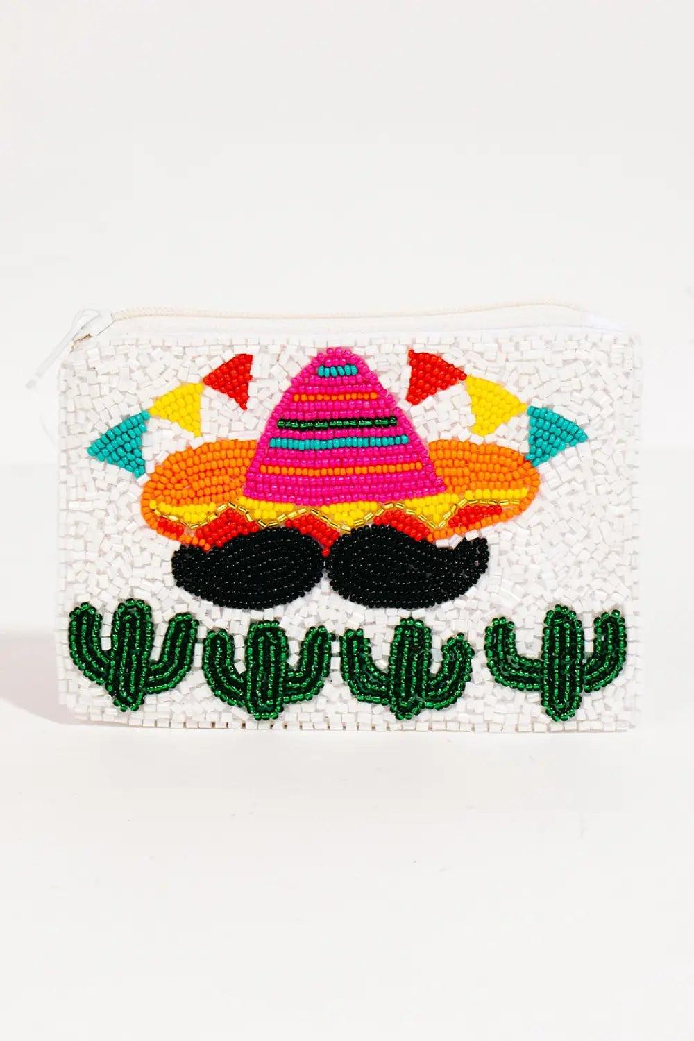 BEADED COIN PURSE SOMBRERO