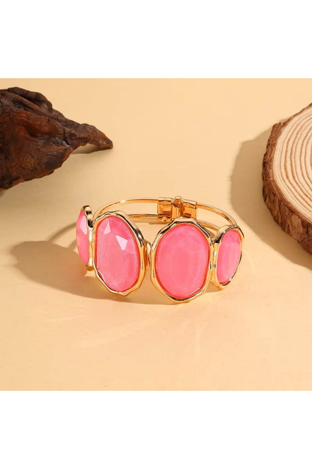 STONES THROW BANGLE PINK