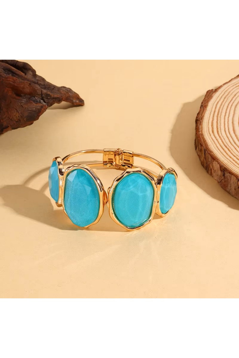 STONES THROW BANGLE TURQUOISE