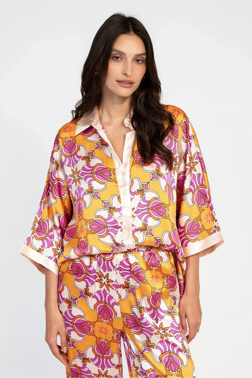 STORALY SATIN SHIRT