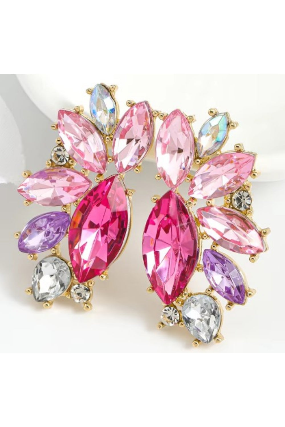 TEARS ON MY PILLOW EARRINGS HOT PINK