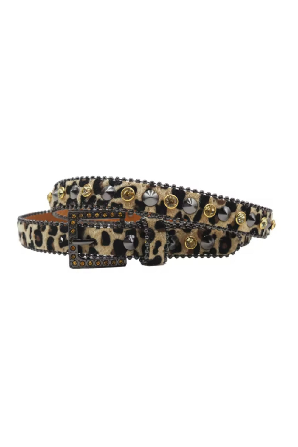 THE DOLLY BELT NATURAL LEOPARD