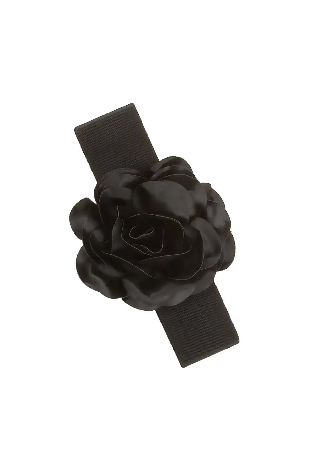 THE VERY BIG FLOWER BELT BLACK