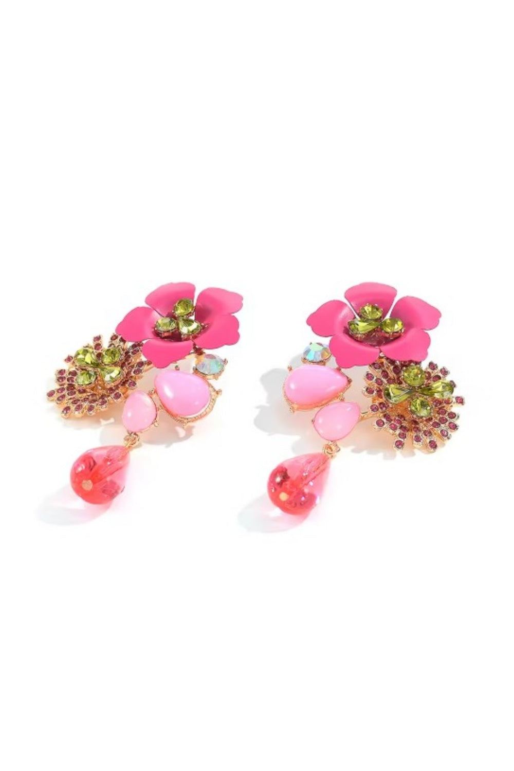 THE GARDENER EARRINGS PINK