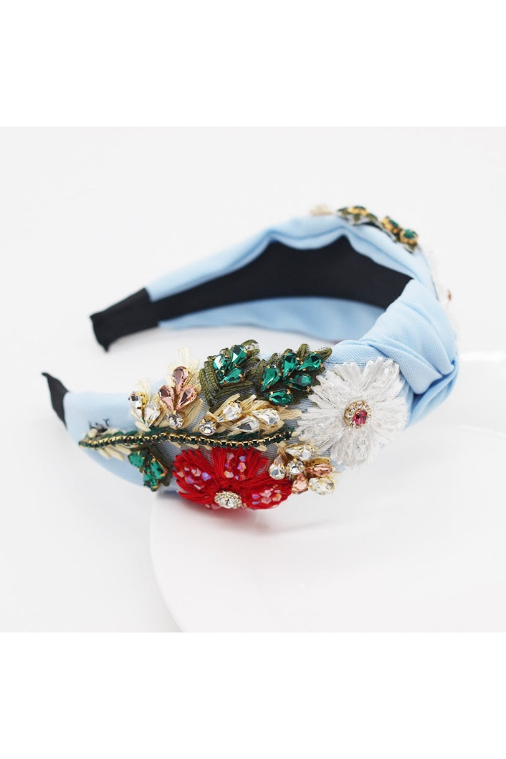 SECRET GARDEN HEADBAND BLUE