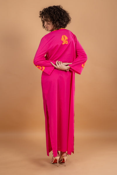 VICKY SIMONE MAXI DRESS PINK