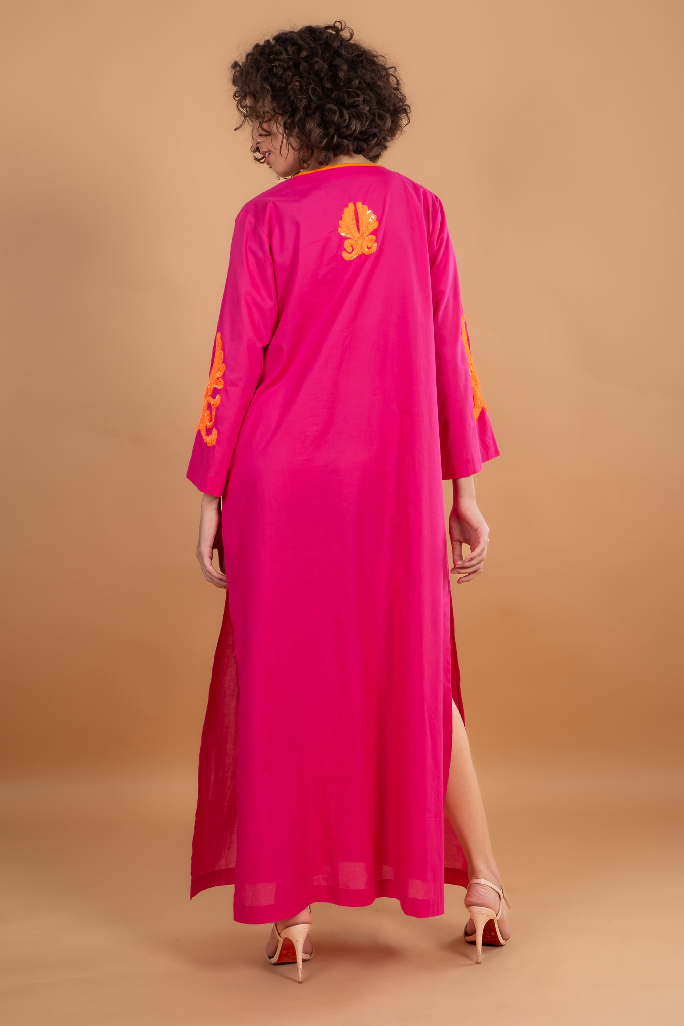 VICKY SIMONE MAXI DRESS PINK