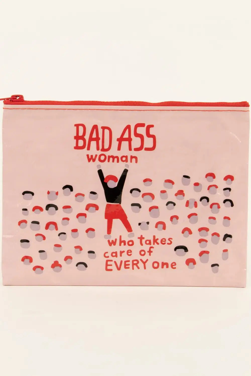 BAD ASS WOMAN ZIP POUCH