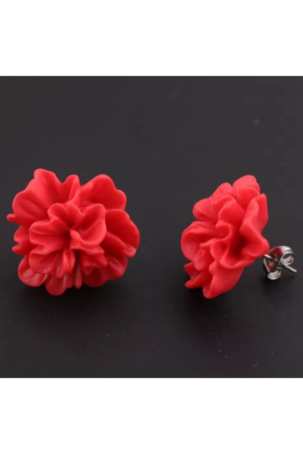 DAHLIA DAYS EARRINGS RED